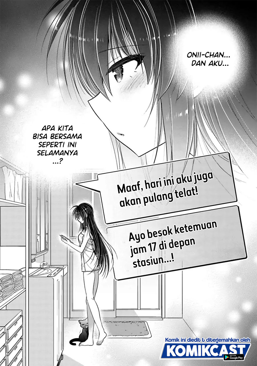 Siscon Ani to Brocon Imouto ga Shoujiki ni Nattara Chapter 30 Gambar 7